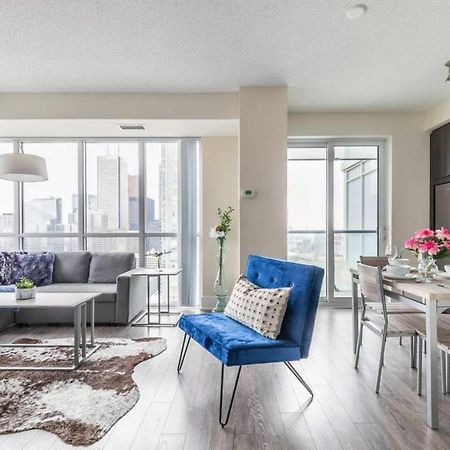 Villa Stunning Views Of Downtown - Luxury High Rise With King Bed! Toronto Exterior foto