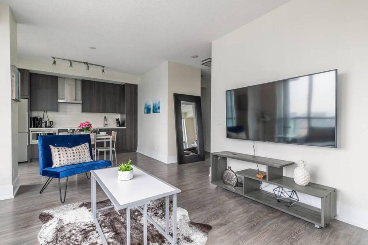 Villa Stunning Views Of Downtown - Luxury High Rise With King Bed! Toronto Exterior foto
